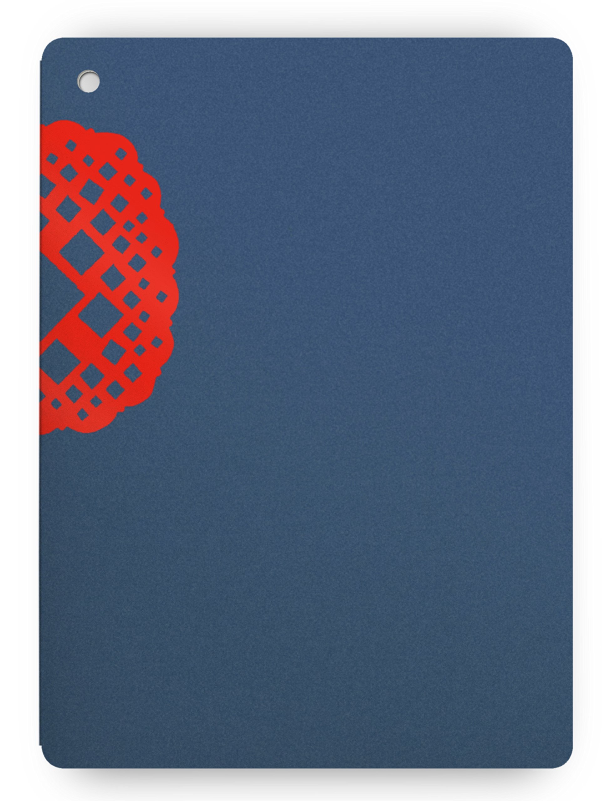 Carnet - Plumb Red on Blue Wraparound | Knock Knock