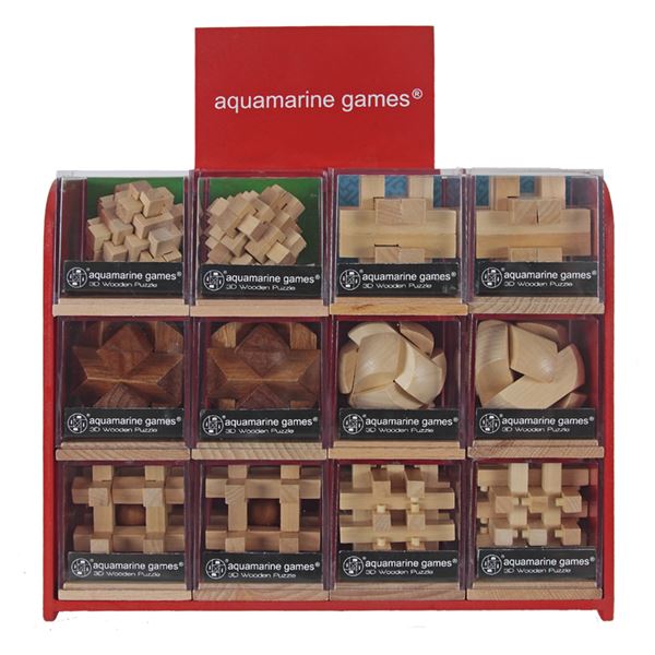 Puzzle din lemn - Aquamarine | Aquamarine Games