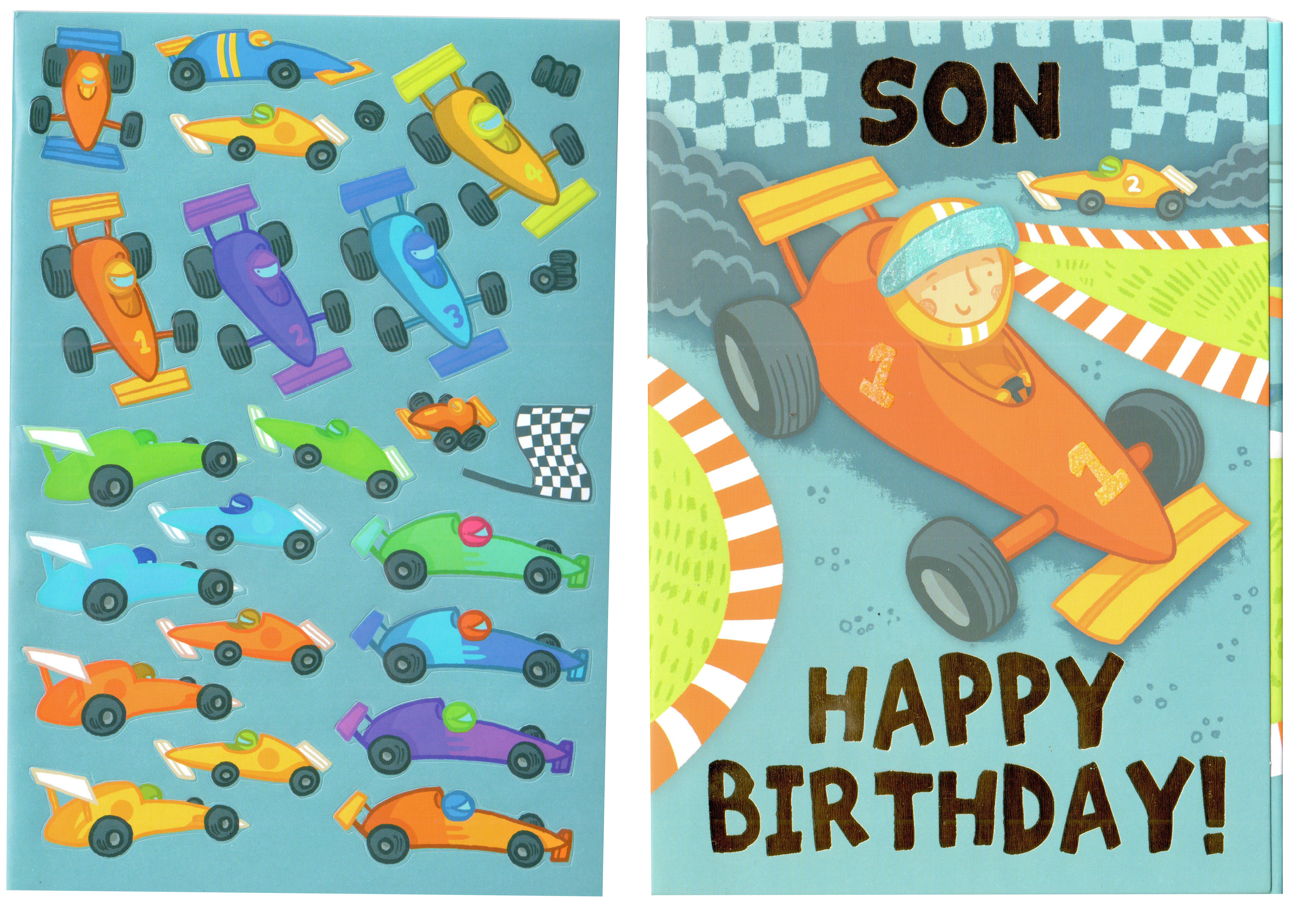 Felicitare - Racing Drive (Son) / Happy Birthday | Orca Book Services