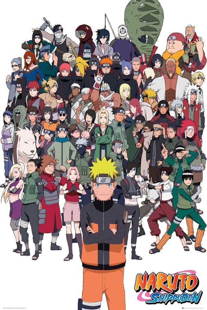 Poster - Naruto Shippuden Group | GB Eye