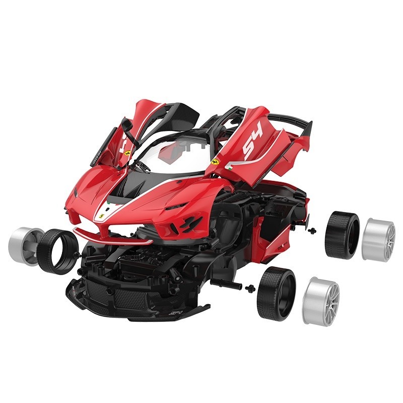 Masina de asamblat - Ferrari FXXK EVO - cu telecomanda | Rastar - 1