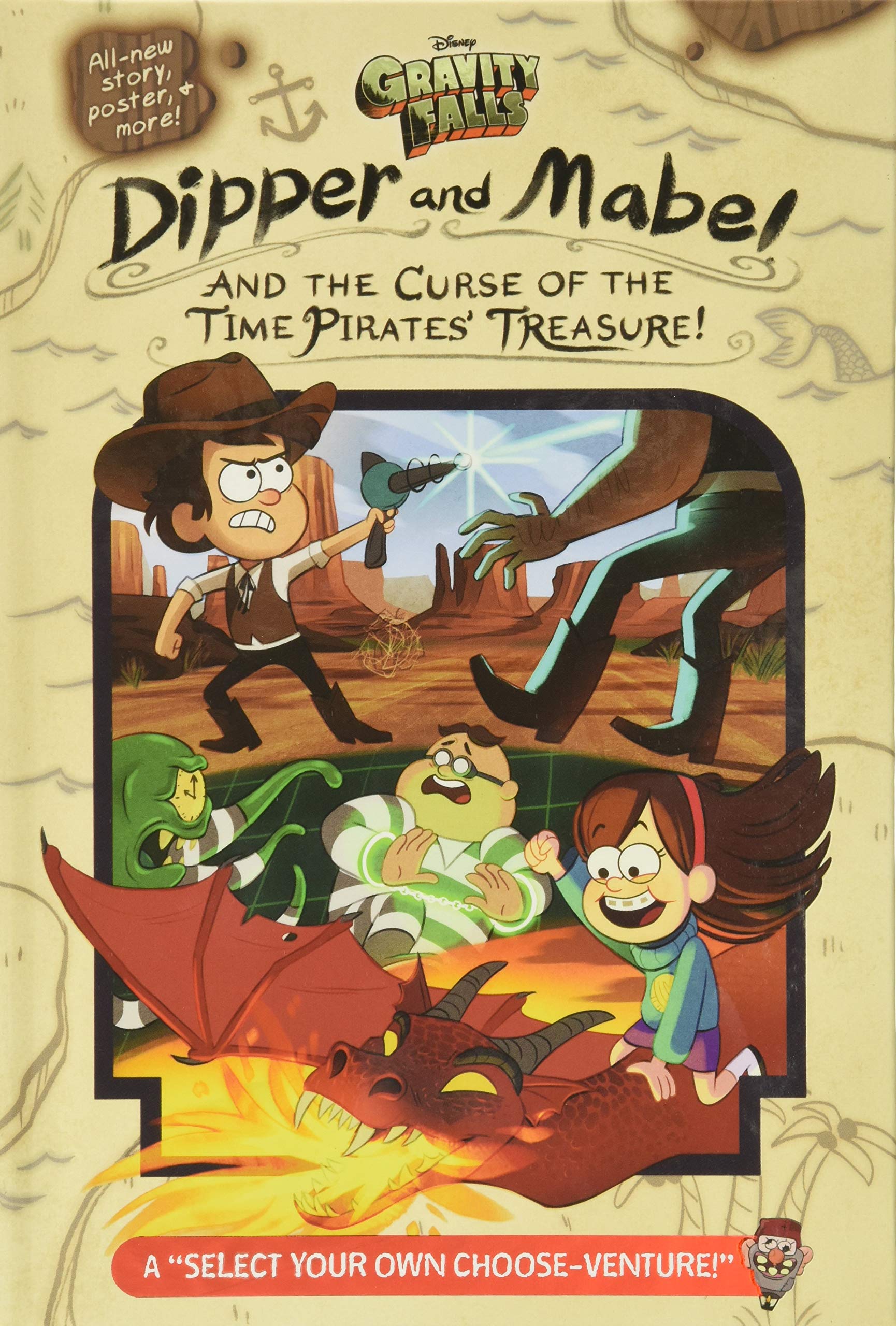 Dipper and Mabel and the Curse of the Time Pirates\' Treasure! | Lissa Rovetch