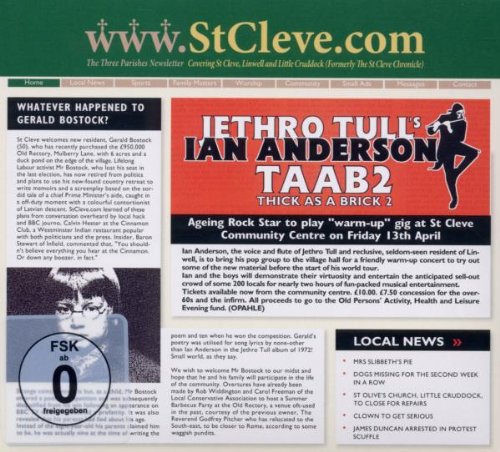 Thick As A Brick 2 | Jethro Tull, Ian Anderson