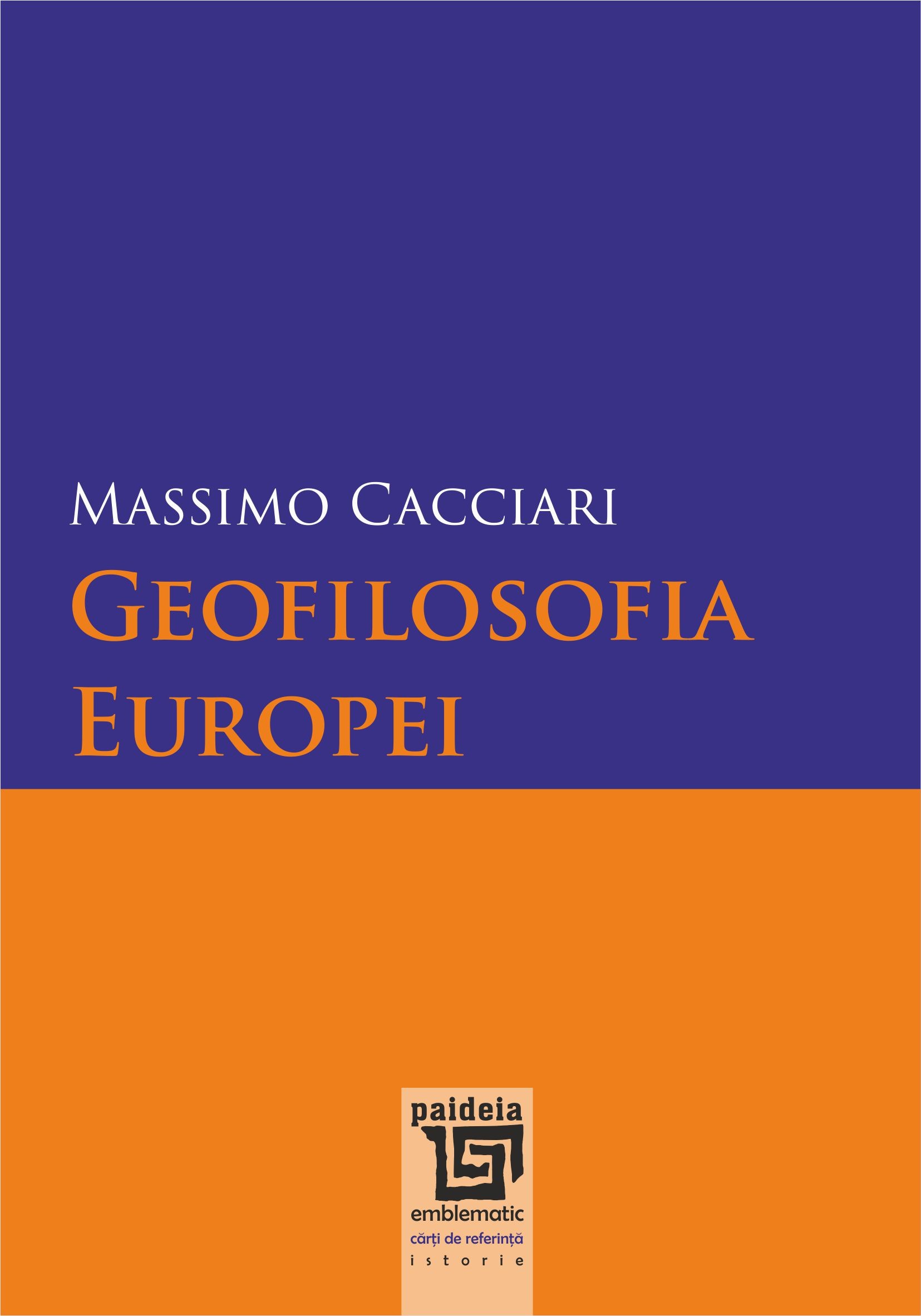 Geofilosofia Europei | Massimo Cacciari