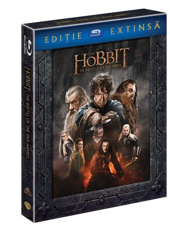 Hobitul – Batalia celor cinci ostiri – Editie extinsa (Blu Ray Disc) / The Hobbit – The Battle of the Five Armies – Extended Edition | Peter Jackson (Blu poza noua