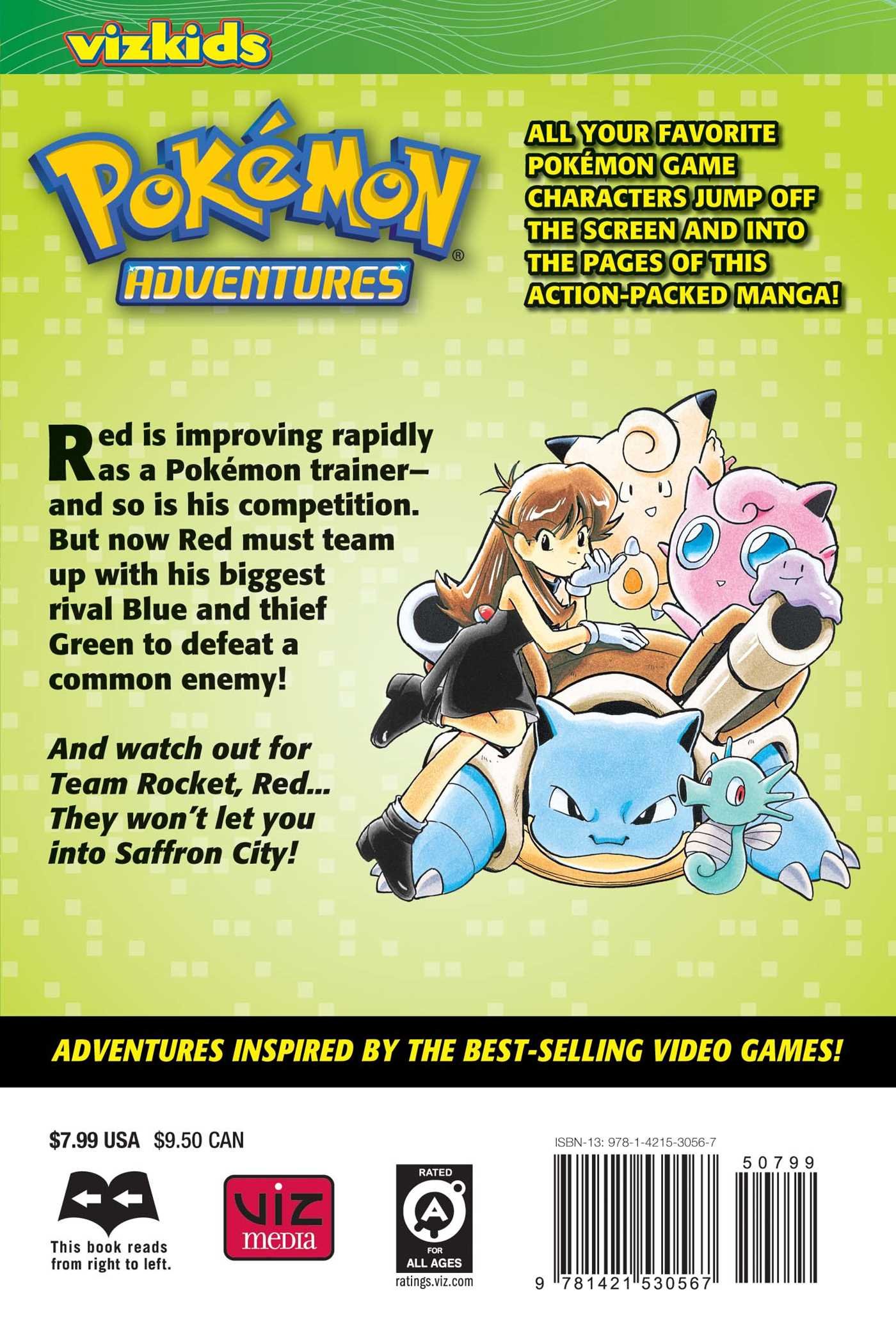 Pokemon Adventures - Volume 3 | Hidenori Kusaka, Mato - 1 | YEO