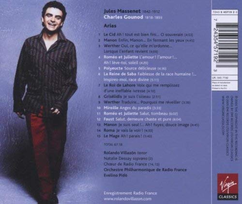 Gounod & Massenet: Arias | Rolando Villazon