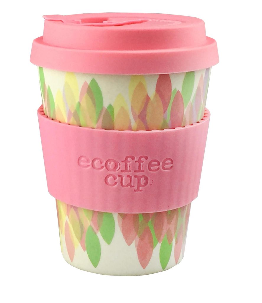 Cana de voiaj cu capac - 12Oz Sakura Pink | Ecoffee Cup