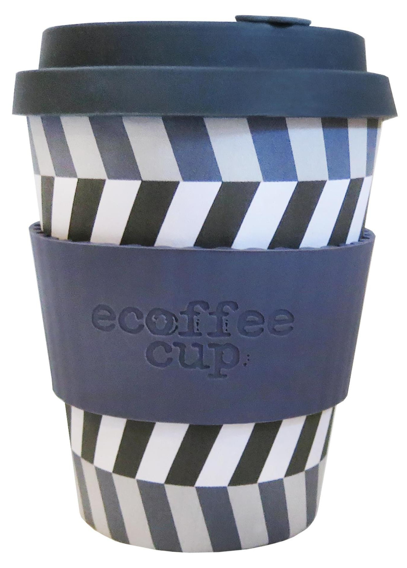 Cana de voiaj - Look into My Eyes - Grey Blue | Ecoffee Cup