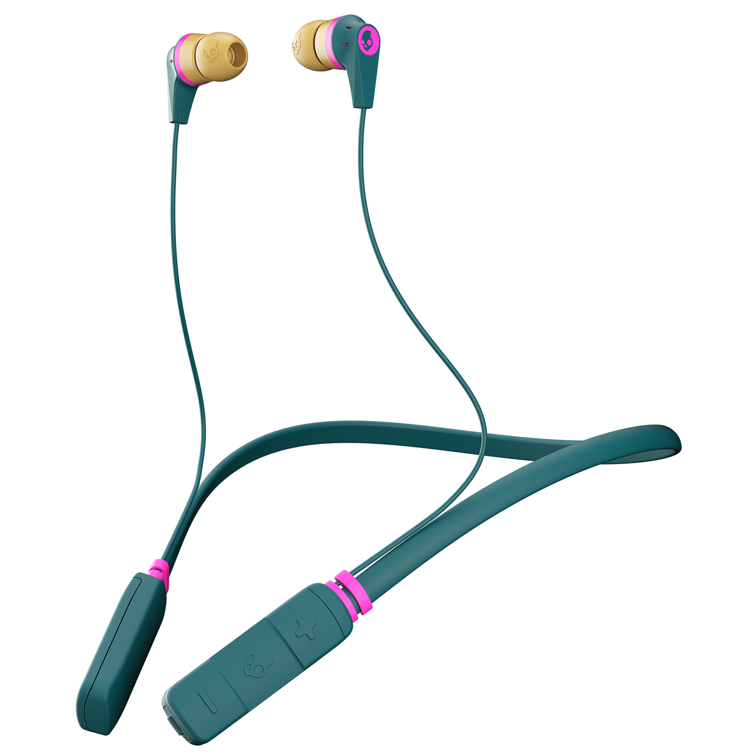 Casti Skullcandy Ink\'d Wireless - Pink/Pine | Skullcandy - 6 | YEO