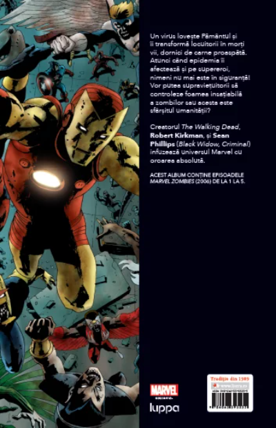 Marvel zombies - Volumul 44 | Robert Kirkman, Sean Phillips