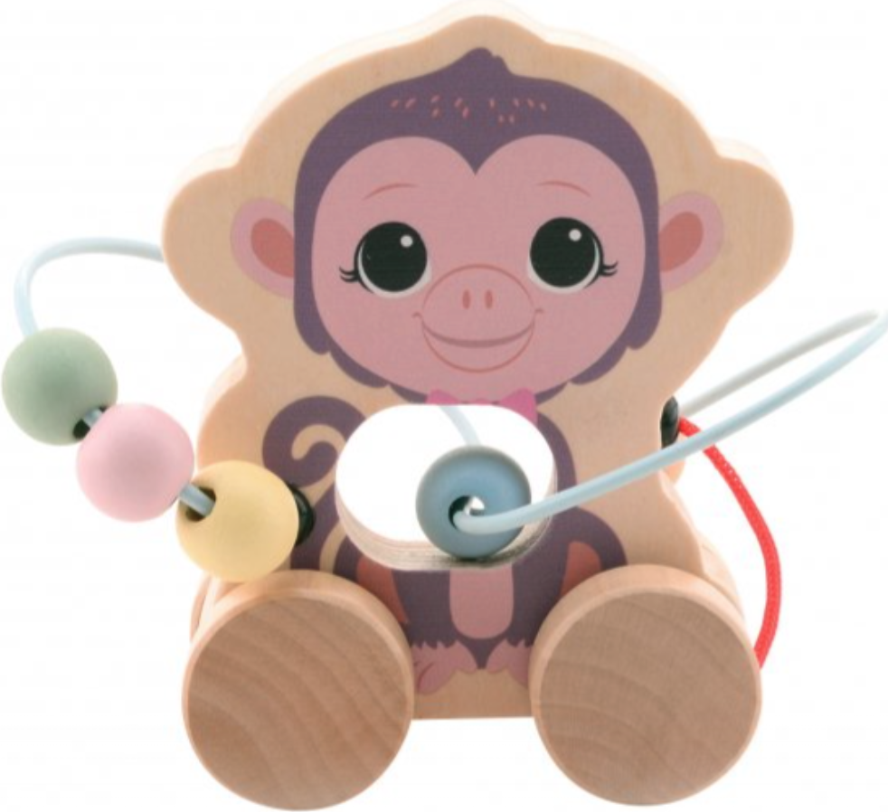 Jucarie de tras - Maimuta | Joueco