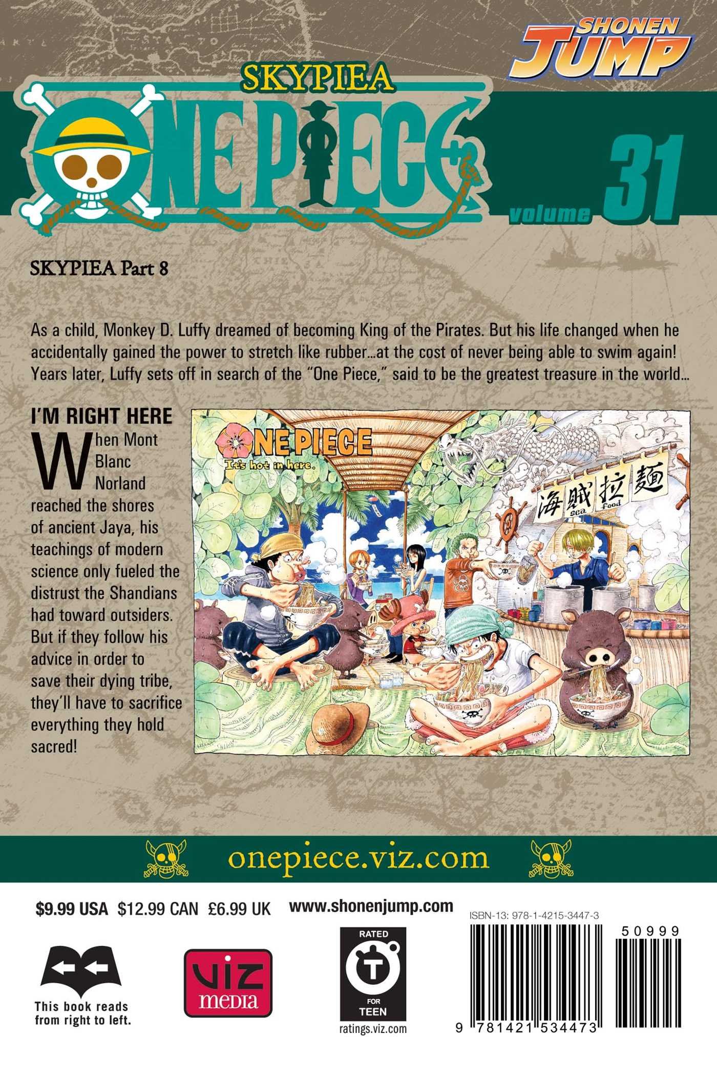 One Piece - Volume 31 | Eiichiro Oda - 1 | YEO