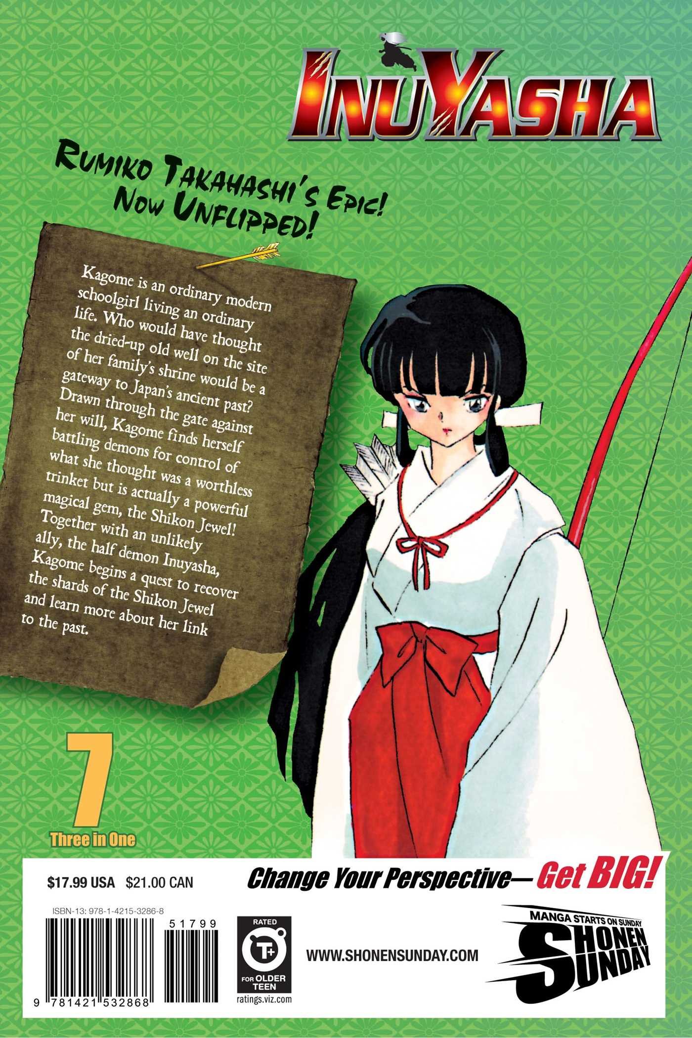 Inuyasha (3-in-1 Edition) - Volume 7 | Rumiko Takahashi