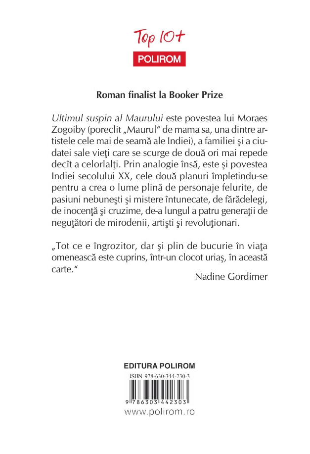 Ultimul suspin al Maurului | Salman Rushdie