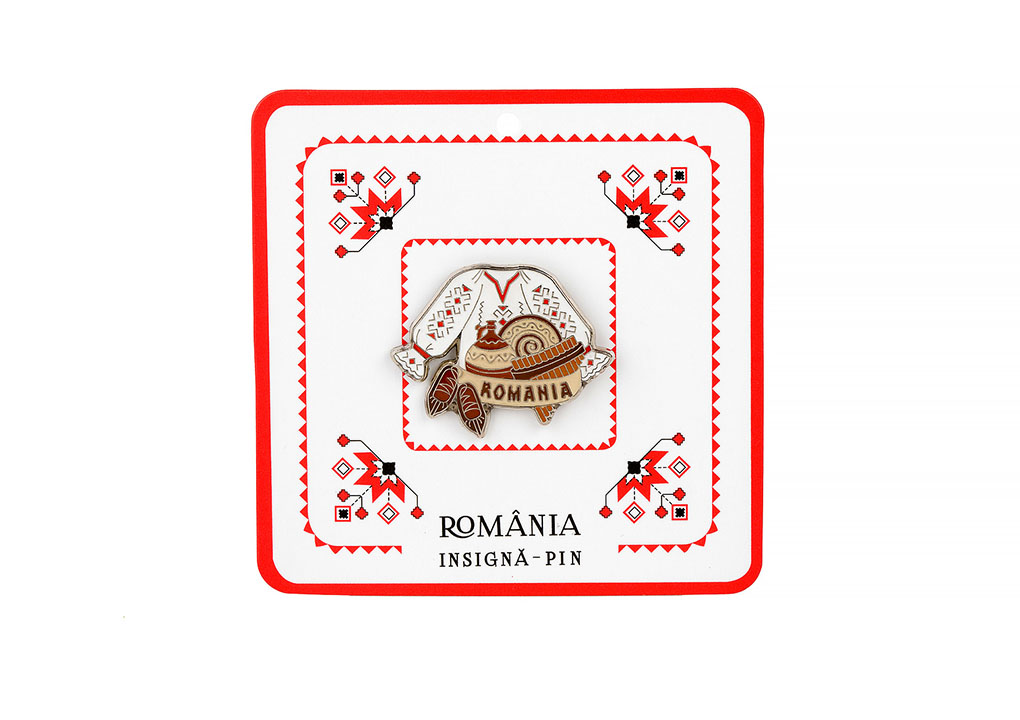  Insigna pin - Romania | Magnetella 