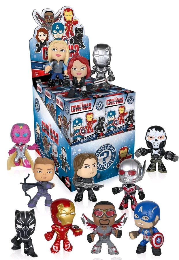 Figurine - Funko Marvel Civil War Mystery Minis - mai multe modele | FunKo