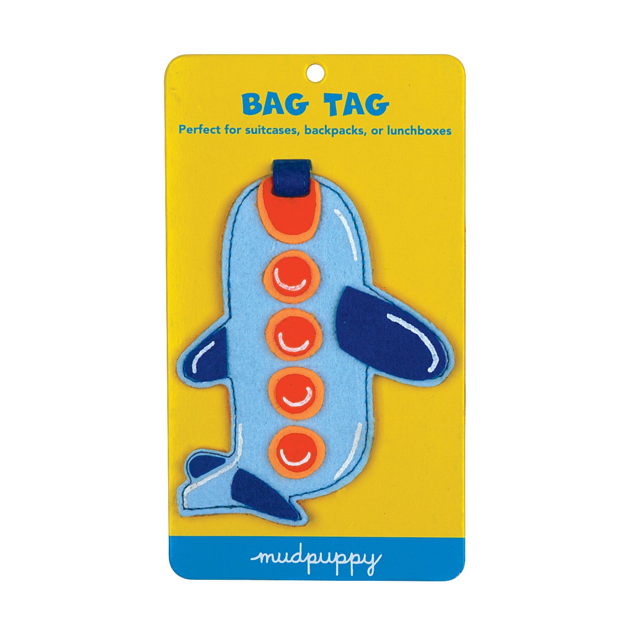 Eticheta pentru bagaj - Avion | Mudpuppy