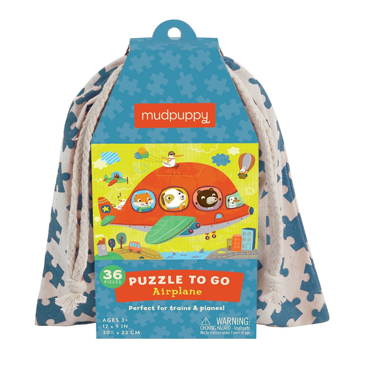 Puzzle pentru copii - Airplane | Mudpuppy