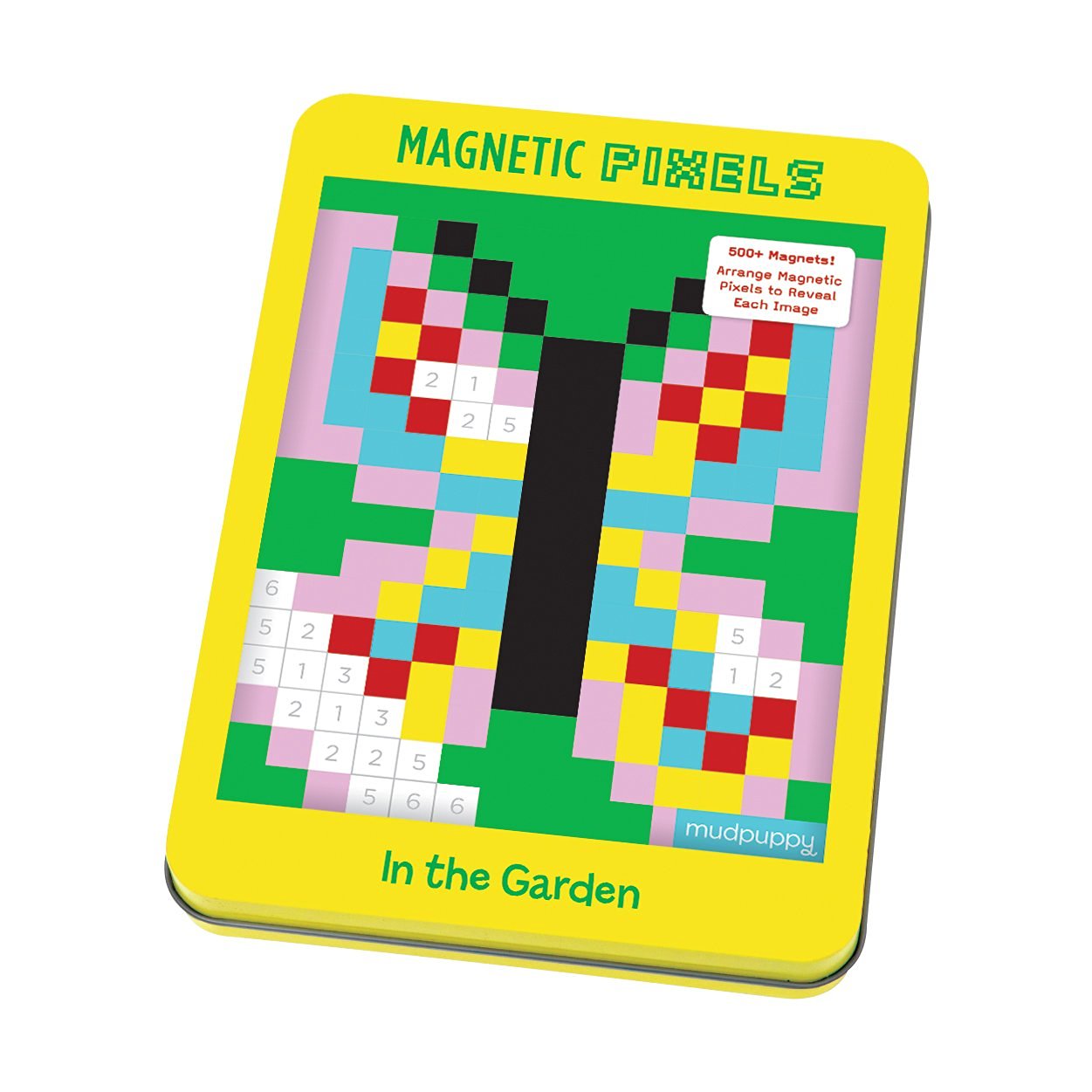 Cartonase magnetice - In the Garden Pixels | Mudpuppy