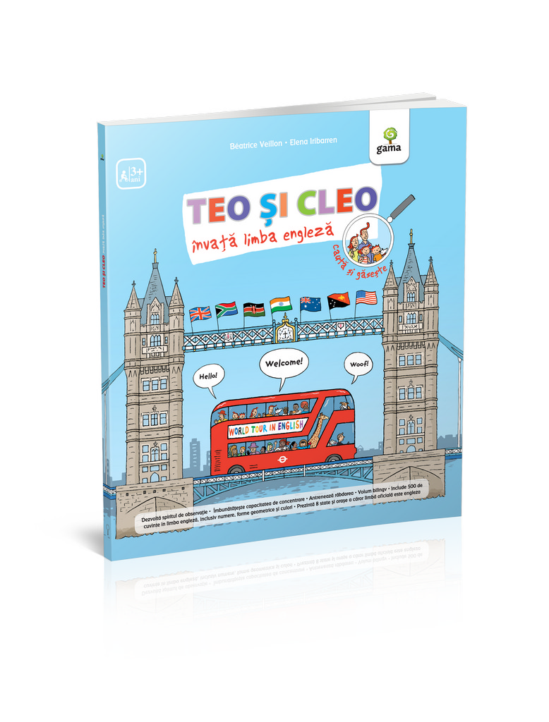 Teo si Cleo invata limba engleza | carturesti.ro imagine 2022