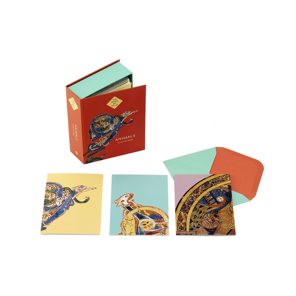 Carte postala - The Book of Kells - Animals - Mai multe modele | Thames & Hudson - 2 | YEO