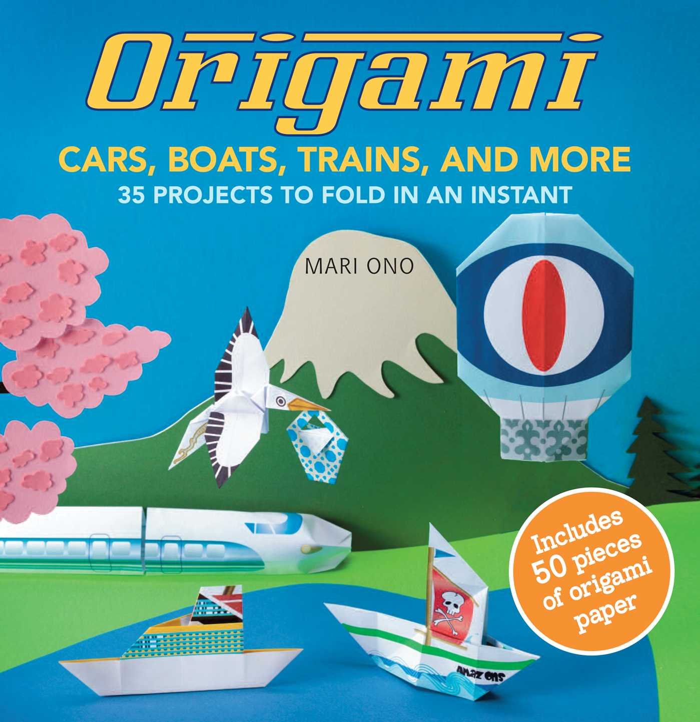 Origami Cars, Boats, Trains and more | Mari Ono image0