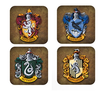 Suport pahar - Harry Potter - Crests - mai multe modele | GB Eye