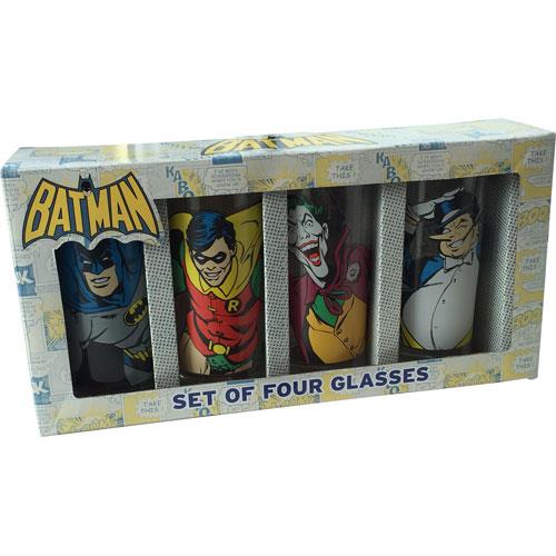 Set 4 pahare - Batman Characters | Half Moon Bay