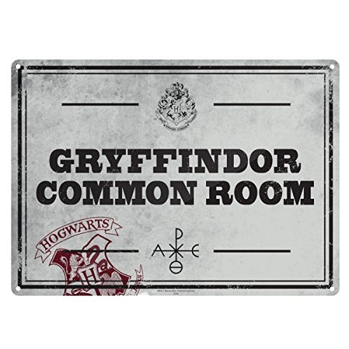 Placuta metalica - Harry Potter - Common Room | Half Moon Bay