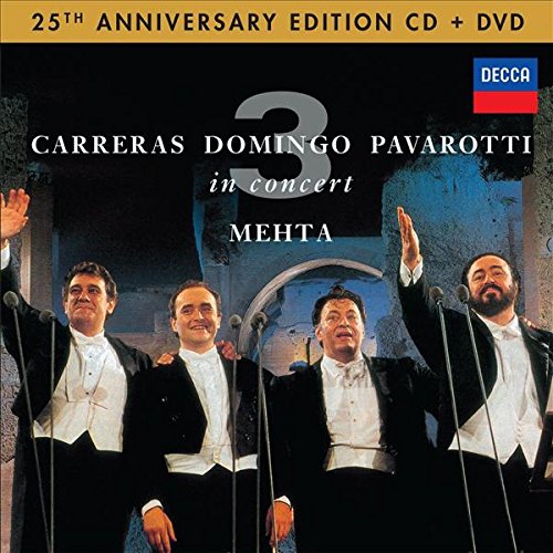 Three Tenors.. CD+DVD | Luciano Pavarotti, Placido Domingo, Jose Carreras