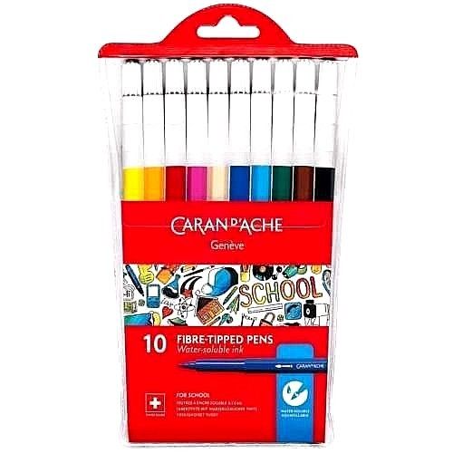 Set 10 carioci colorate - Caran d\'Ache - School Line | Caran d\'Ache