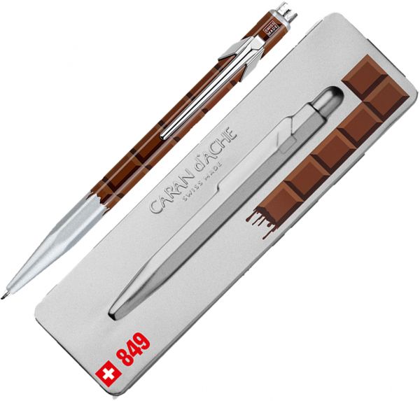 Pix cu etui metalic 849 - Swiss Chocolate | Caran d\'Ache