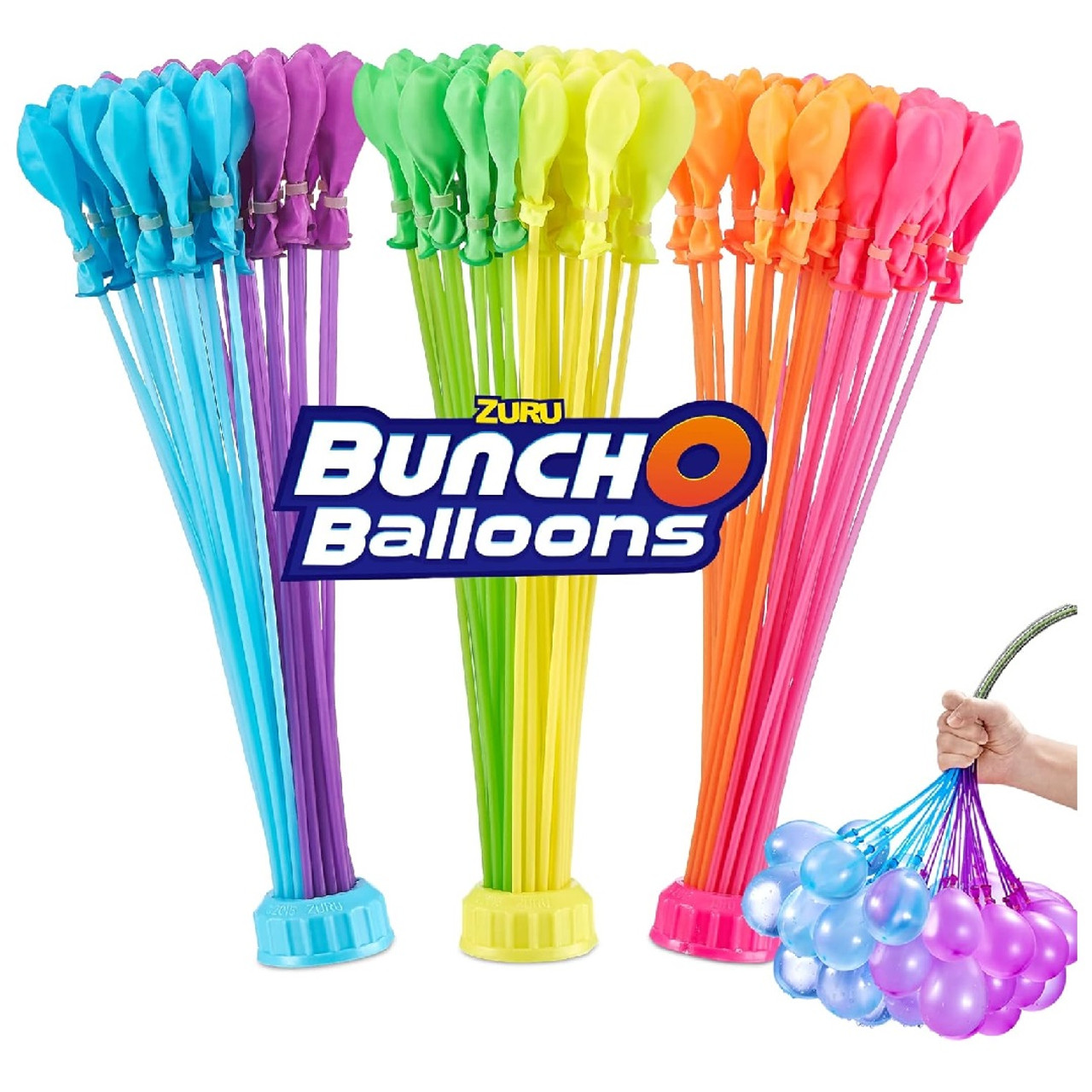 Set 3 rezerve baloane cu apa - Bunch O Balloons - Tropical Party, 100+ baloane | Zuru
