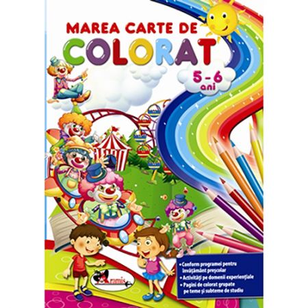 Marea carte de colorat 5-6 ani |