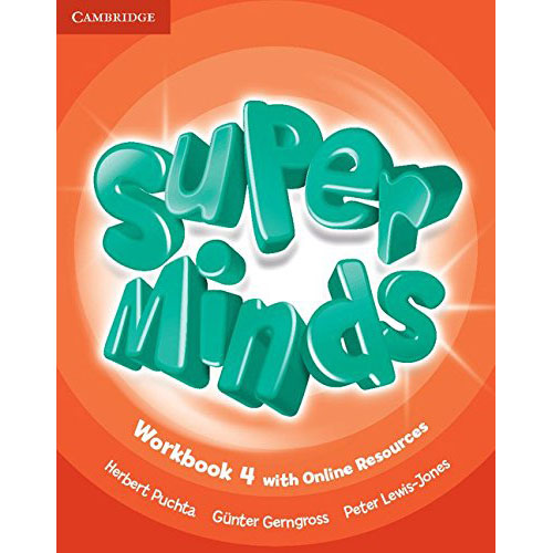 Super Minds Level 4 Workbook with Online Resources | Herbert Puchta, Gunter Gerngross