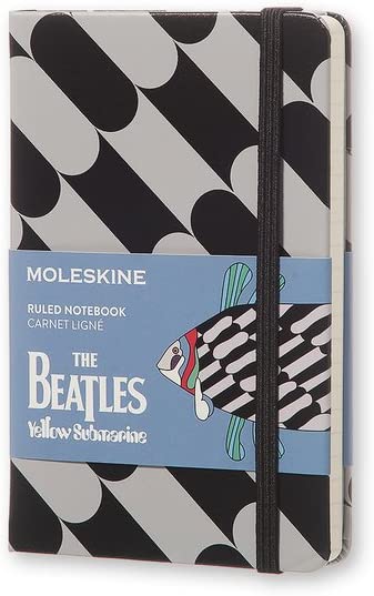 Moleskine The Beatles - Fish - Limited Edition Notebook Pocket Ruled Black | Moleskine