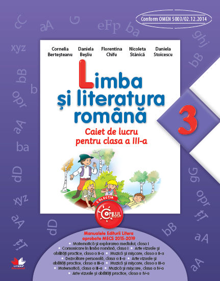 Limba si literatura romana - Caiet de lucru, Clasa a III-a | Daniela Besliu, Nicoleta Stanica, Daniela Stoicescu, Florentina Chifu, Cornelia Bertesteanu