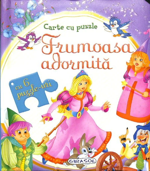 PDF Carte cu puzzle – Frumoasa adormita | carturesti.ro Carte