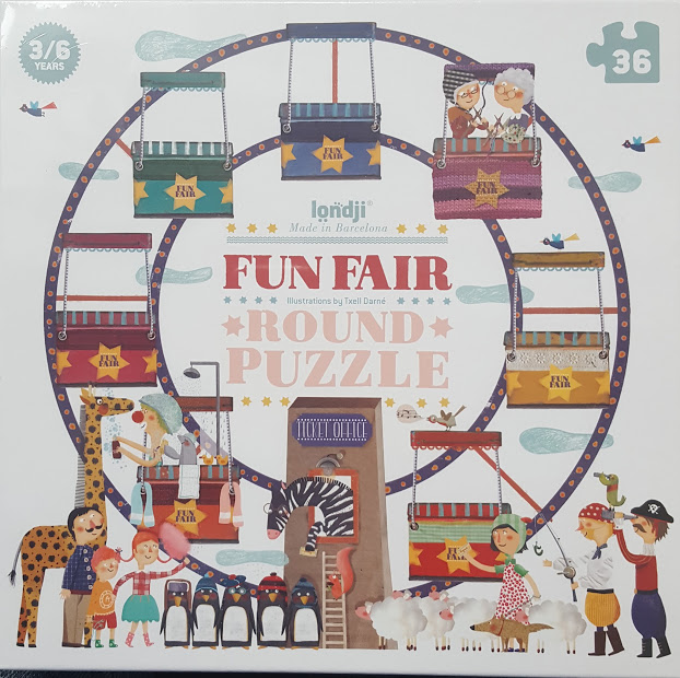 Puzzle - Fun Fair Round | Londji image13