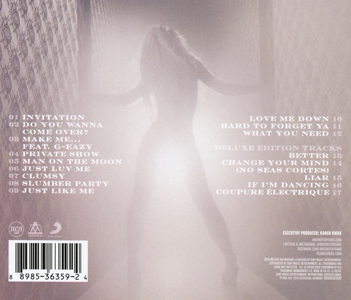 Glory (Deluxe Version) | Britney Spears - 1 | YEO