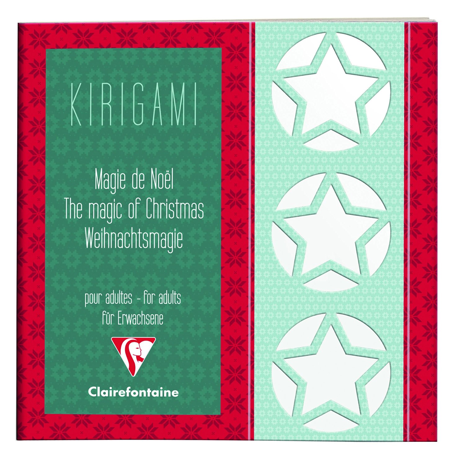 Set Origami - Christmas Design Kirigami Book | Clairefontaine