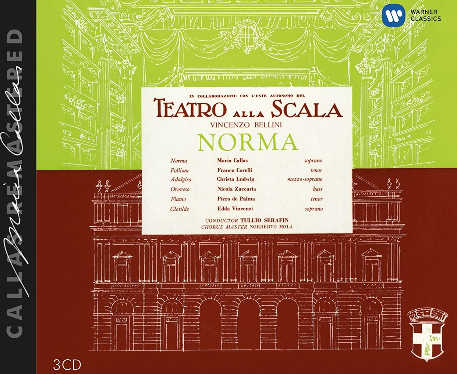 Bellini Norma 1960 – Maria Callas Remastered | Christa Ludwig, Maria Callas (Remastered poza noua