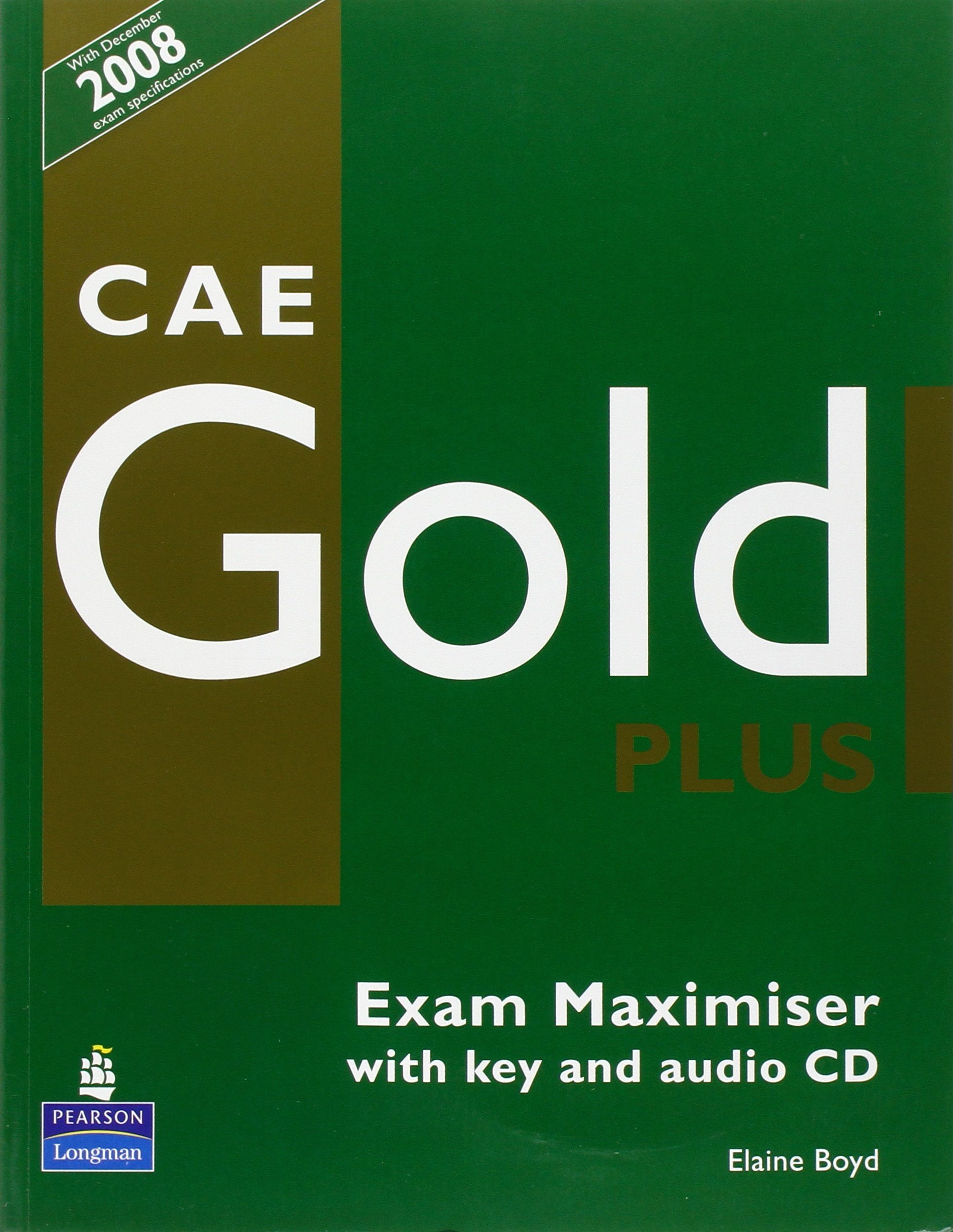 CAE Gold Plus Maximiser and CD with Key Pack | Elaine Boyd