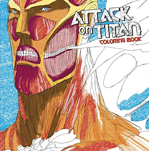 Attack on Titan Adult Coloring Book | Hajime Isayama