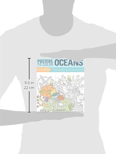 Posters to Color: Oceans | Running Press - 1 | YEO