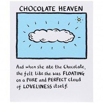 Felicitare - Choclate Heaven | Edward Monkton