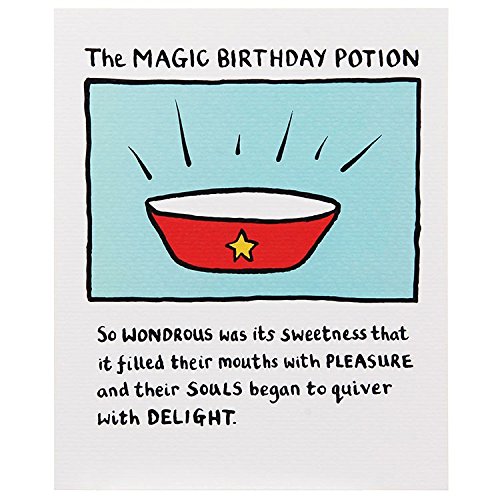 Felicitare - The Magic Birthday Potion | Edward Monkton