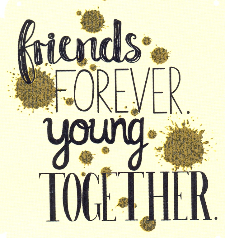 Felicitare - Friends Forever Young Together | Old Must House
