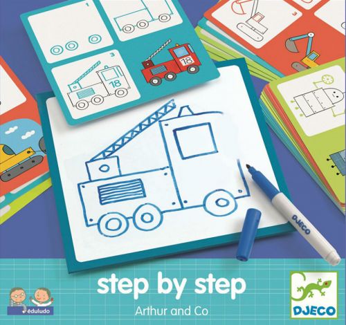 Kit creatie - Step by Step - Arthur and Co | Djeco - 1 | YEO